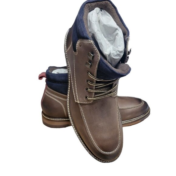 RESERVED Footwear RF198 Leather Boots Men's. Size 9. New With Tags $155 - Picture 1 of 8